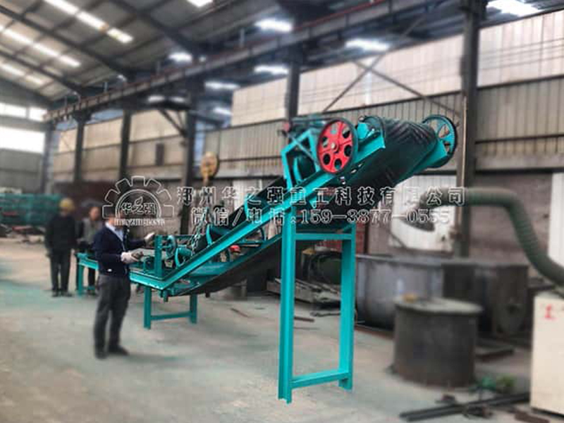 大傾角皮帶輸送機 大傾角皮帶輸送機